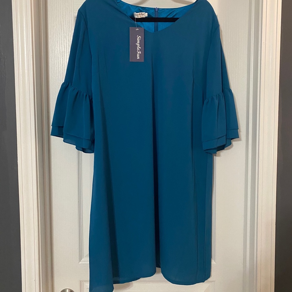 Blue Mini Dress